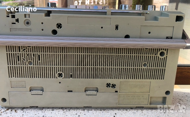 Радиокасетофон HITACHI TRK 7990E, снимка 9 - Радиокасетофони, транзистори - 55043106