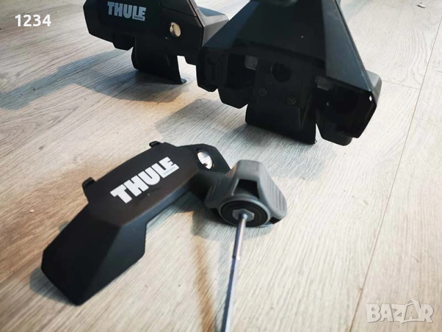 багажник (напречни греди) THULE за TOYOTA Auris хечбек 2006-2012г, снимка 3 - Аксесоари и консумативи - 54716110
