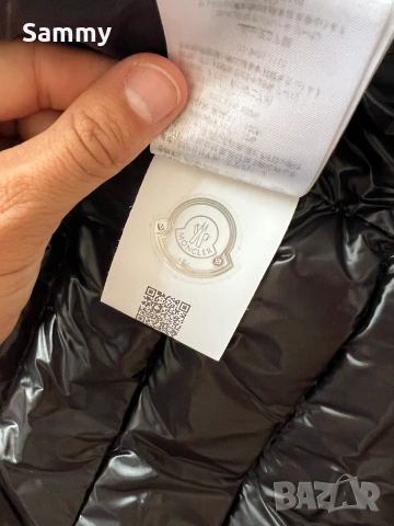Moncler Gironde пухен елек – Genius "2 Moncler 1952", размер 2 (M), черен, снимка 3 - Якета - 55034395