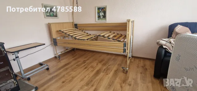 Електрическо болнично легло Burmeier , снимка 6 - Спални и легла - 55470917
