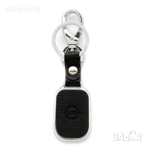 Ключодържател Opel метален златно и сребърно с кожена каишка, снимка 2 - Други - 54069984