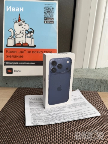3г!512GB ! iPhone 17 Pro*ЛИЗИНГ TBI айфон 17 про 512 DEEP BLUE