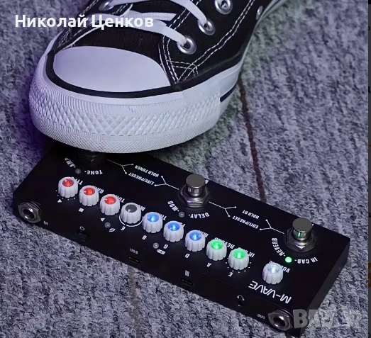 Продавам ефект процесор за китара M-VAVE Cube Baby, снимка 2 - Китари - 54415446