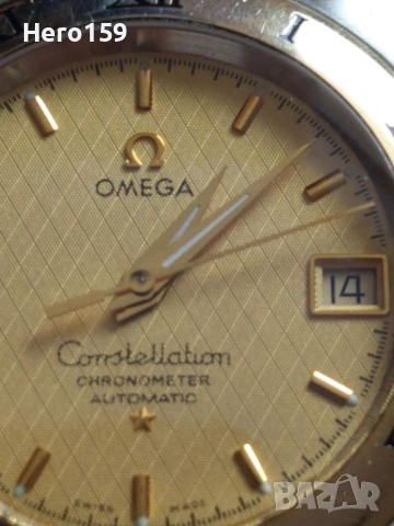 Мъжки часовник''Omega Constellation Automatic Two-Tone 35 mm''-Омега консталейшен, снимка 6 - Мъжки - 54809888
