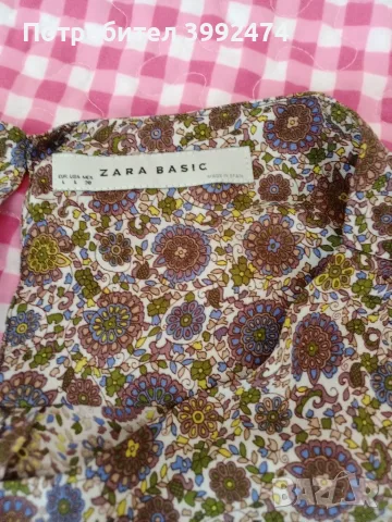 Лятна рокля Zara, L, снимка 3 - Рокли - 55411828