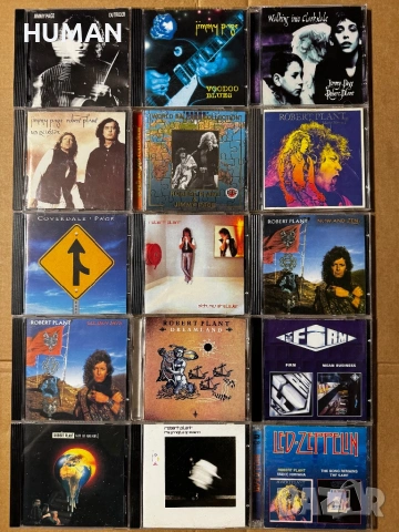 Jimmy Page - Robert Plant - Coverdale - The Firm