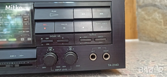 Дек Onkyo TA-2140 като нов , снимка 3 - Декове - 54989827