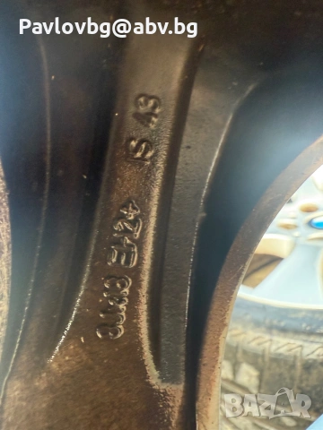 Джанти с гуми за BMW E90, снимка 8 - Гуми и джанти - 54994084