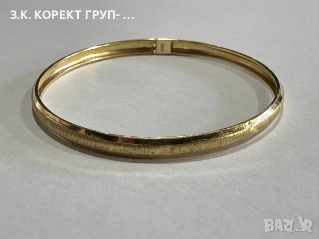 Златна дамска гривна 14K – 3.00гр, снимка 6 - Гривни - 55097555