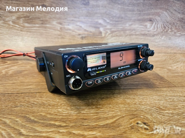 Радиостанция CB Midland Alan 48 Excel D80 – Легендарен модел за камиони и автомобили, снимка 6 - Други - 54710736