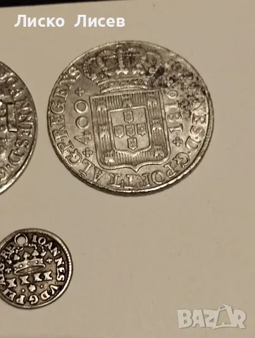 Португалия 8 броя лот сребърни монети (1748-1816), снимка 13 - Нумизматика и бонистика - 55358135