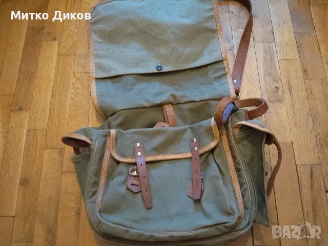 бризентова раница нова 33х26х11см №9 и друга 34х 31см нова, снимка 10 - Екипировка - 53328887