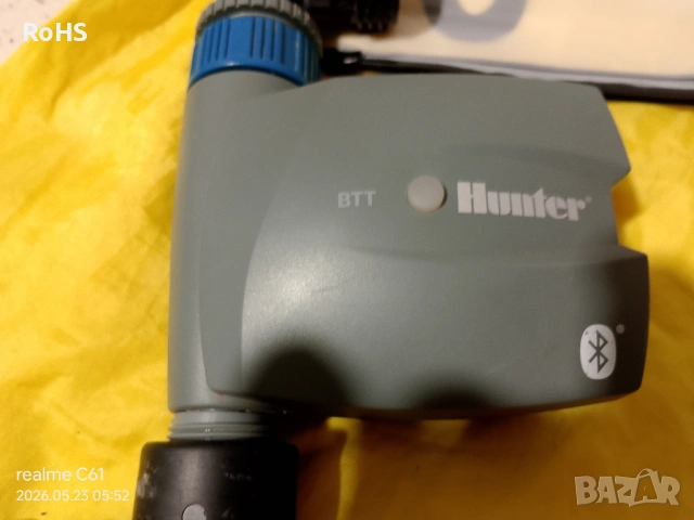 Bluetooth програматор за напоителна система Hunter BTT-101 за кран с 1 зона 3/4″ – 1 „, 8 bar