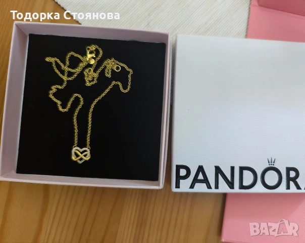Сет колие и гривна Пандора , снимка 2 - Гривни - 54807828