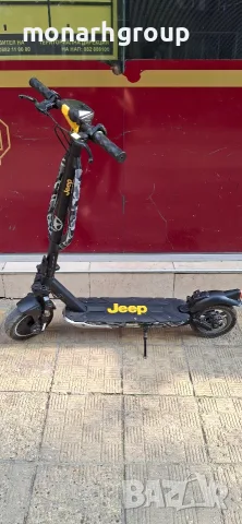 Електрическа тротинетка JEEP 2XE+ зарядно, снимка 16 - Друга електроника - 55315705