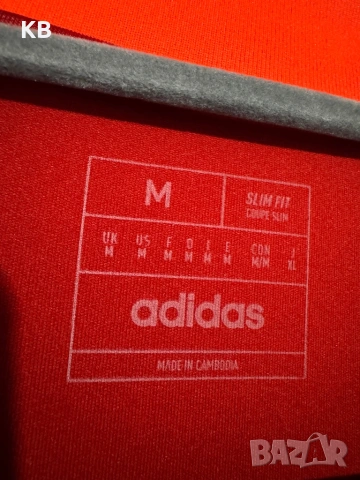 Adidas Tiro 24 Competition Red Training, снимка 4 - Блузи - 54781649