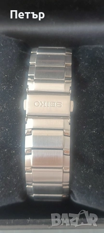 Рядък Нео-Винтидж Seiko Chronograph 100M Alarm (7T62-0DV0) - Като Нов! , снимка 4 - Мъжки - 54703232