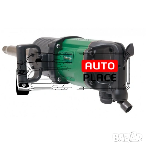 Пневматичен ударен гайковерт с дълъг шпиндел 1″ 3800 Nm RockForce, снимка 4 - Други инструменти - 54048969