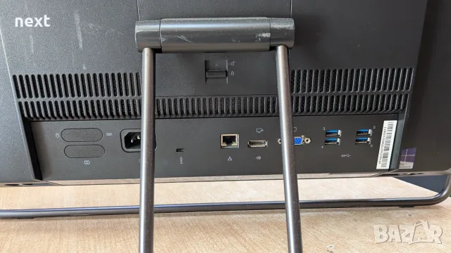 Lenovo ThinkCentre M93z All-in-One 23" Full HD / Core i5 / 8GB RAM / 256GB SSD / Wi-Fi / Камера, снимка 3 - Работни компютри - 55323701