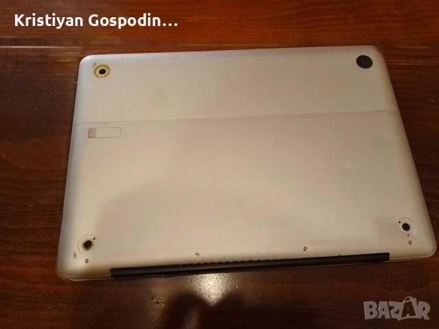 Apple MacBook 13” Aluminum 2008 – работещ, Mac OS Yosemite, снимка 2 - Лаптопи за работа - 54617906