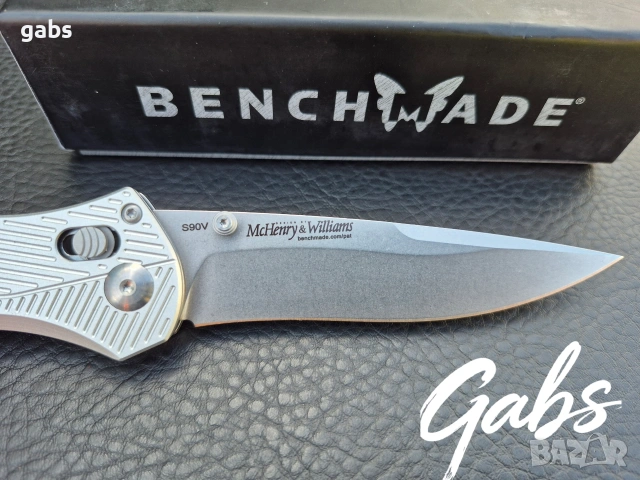 Сгъваем нож Benchmade Seven/Ten 710FE24 Mc Henry&Williams, снимка 12 - Ножове - 54518571