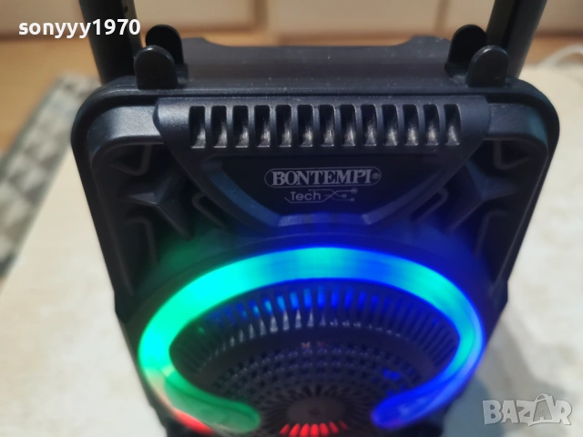 BONTEMPI-ВНОС ITALY 1005261033, снимка 5 - Bluetooth тонколони - 54489981