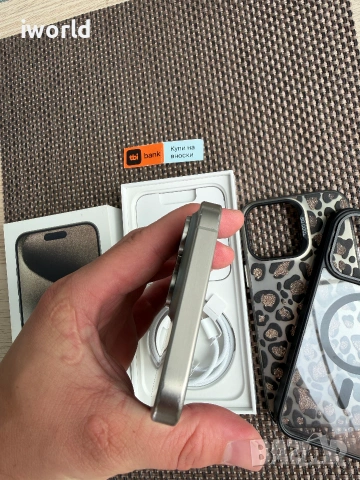 256gb❗️ iPhone 15 PRO MAX Лизинг от 15€/мес - Natural Titanium, снимка 6 - Apple iPhone - 55011536