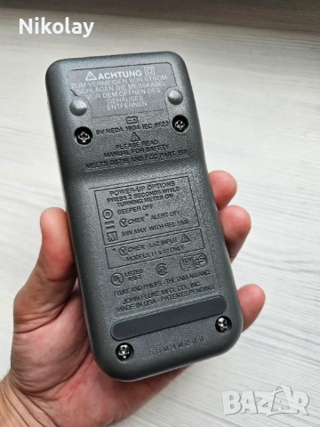 Fluke 10 Оригинален мултиметър, снимка 7 - Друга електроника - 54679989