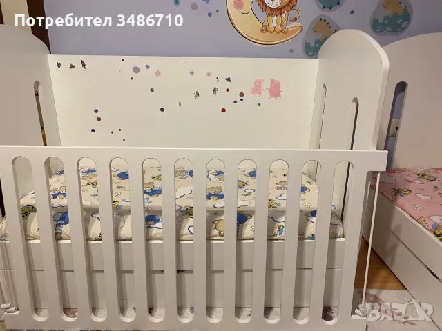 Бебешки легла 120/ 60 - за близнаци, снимка 4 - Бебешки легла и матраци - 55632619
