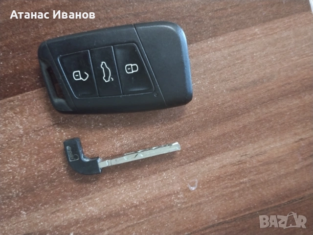 Keyless Kessy ключ за VW Фолксваген 3G0959752K, снимка 3 - Части - 54819929