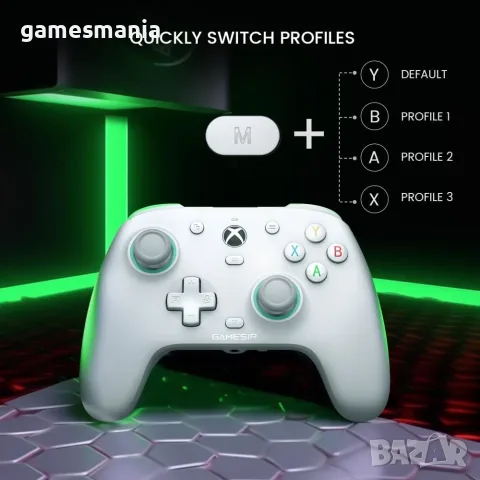 Контролери GameSir G7 SE White/ НОВИ/24 месеца гаранция, снимка 5 - Аксесоари - 55655003