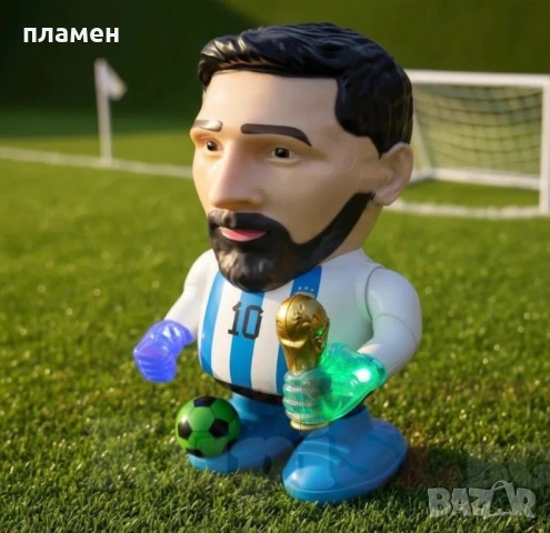 Leo Messi танцуваща музикална фигура, снимка 2 - Музикални играчки - 54593345