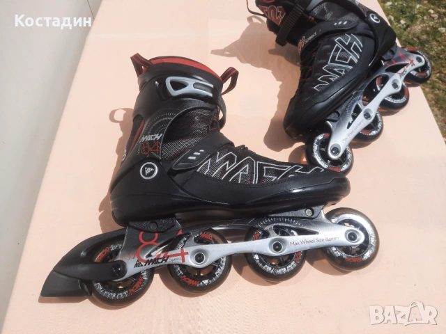Ролери K2 Mach 84 speed Skates 47 номер, снимка 2 - Ролери, кънки - 54600153