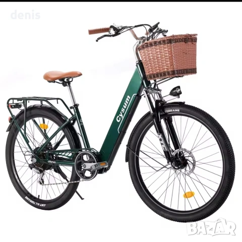 Нов електрически велосипед колело E Bike 26", снимка 2 - Велосипеди - 54795357