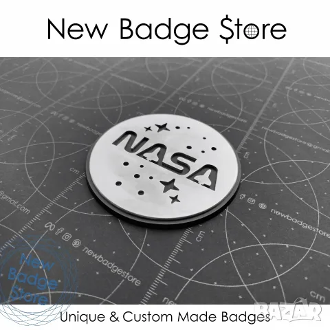 Къстъм BMW Емблеми "NASA - Modern Metal" комплект
