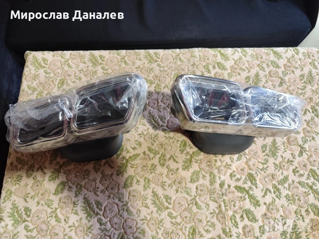 Хромирани накрайници за мерцедес бенц НОВИ