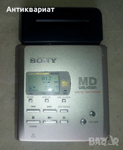 Мини диск Sony MiniDisc Recorder MZ-R55 / Japan, снимка 5 - Други - 55118648