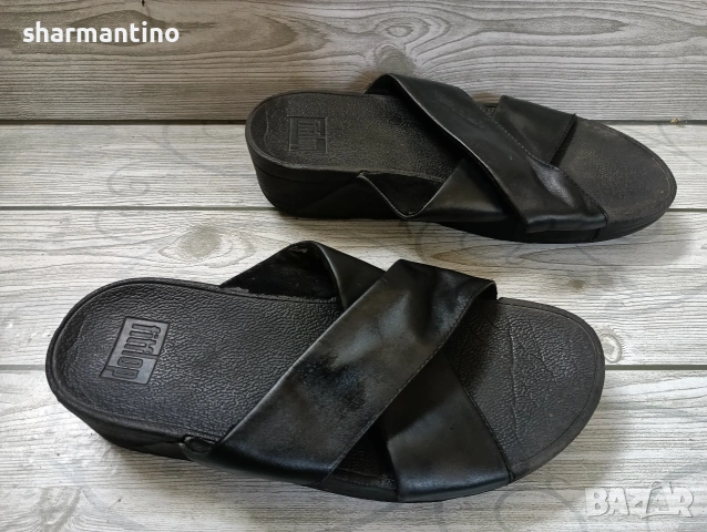 Fit Flop N 38 кожени чехли, снимка 6 - Чехли - 54861850