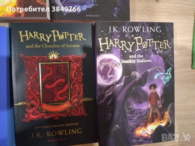 хари потър книги на английски език 5 книги нови, снимка 5 - Детски книжки - 54962834