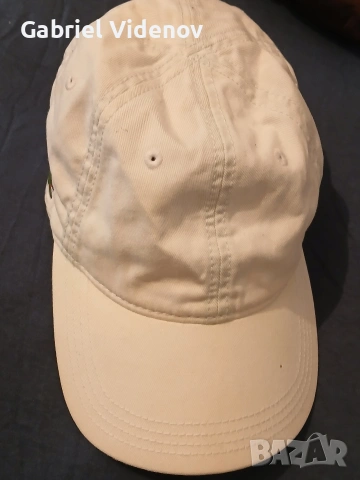 Лятна шапка Lacoste., снимка 7 - Шапки - 55265615