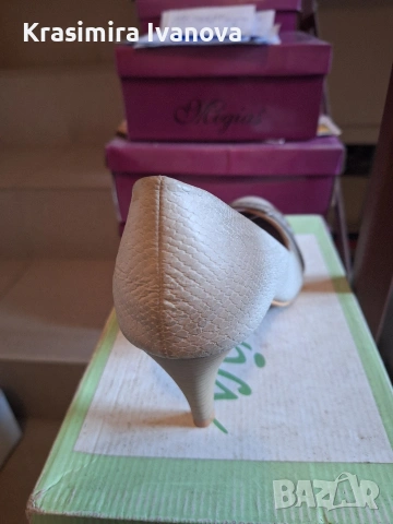 нови обувки Мегияс еко кожа , снимка 4 - Дамски обувки на ток - 54209052