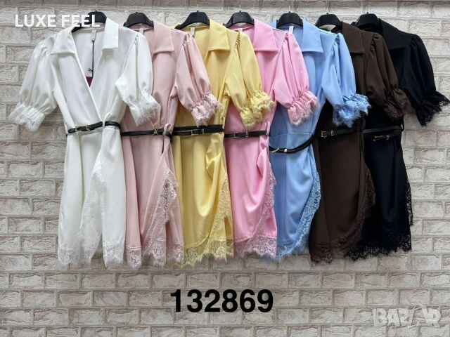 ✨Дамски Рокли , снимка 6 - Рокли - 54344610