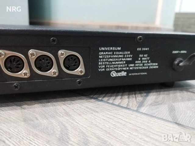 Universum EQ-3041 Еквалайзер, снимка 9 - Еквалайзери - 54402986