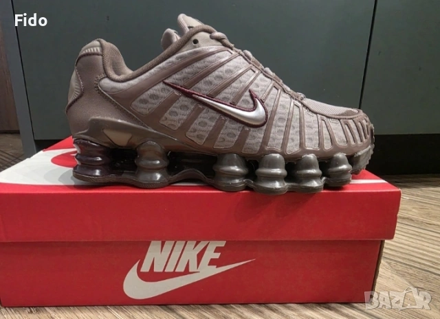 Nike Shox TL "Pumice & Night Maroon, снимка 3 - Маратонки - 55227860