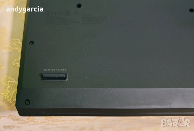  Lenovo ThinkPad P17 4K UHD 100% Adobe/Core i9-10885H/16GB RAM/512GB SSD/NVidia Quadro T2000 4GB , снимка 8 - Лаптопи за работа - 54839964