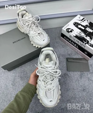 ❗️ПРОМОЦИЯ❗️Balenciaga Track White , снимка 2 - Маратонки - 51578790