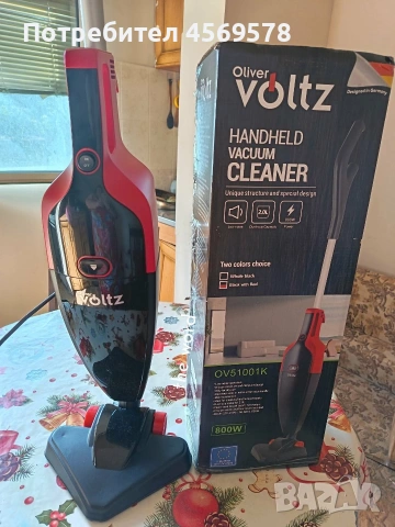 🔴⚫️Ръчна прахосмукачка Voltz 800W🔴, снимка 3 - Прахосмукачки - 55005027