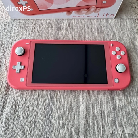 Nintendo Switch Lite с чип - 128GB и игри, снимка 6 - Nintendo конзоли - 54208921