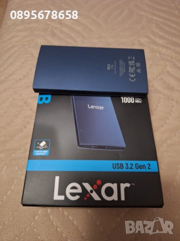1TB Lexar SSD USB 3.2 1000МБ/с