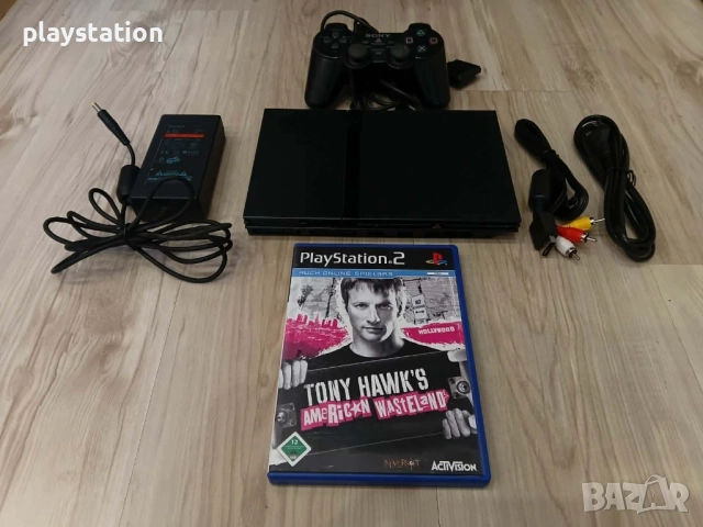 PS 2 slim пълен комплект супер запазен, снимка 4 - PlayStation конзоли - 54167596